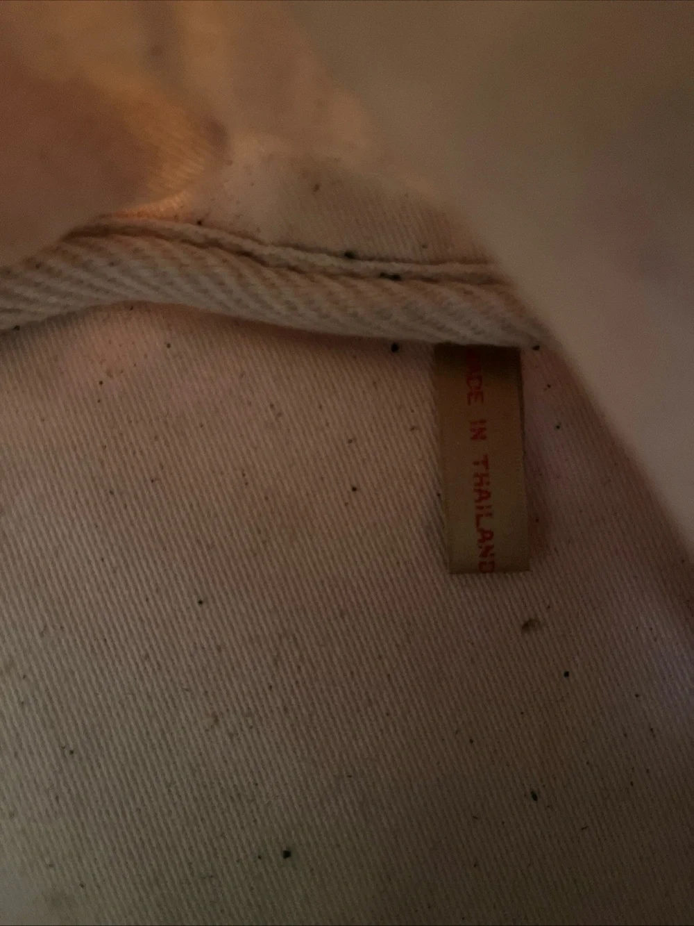Vintage Polo Ralph Lauren Backpack Drawstring Striped Distressed Faded Look